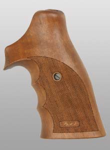 S&W N-Frame square butt Rhomlas with finger grooves