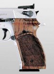 S&W 45 TC. one sided safety stippled with thumb rest
